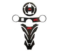 NMBZVE Partes Tanque Adhesivo para Tapa Depósito Almohadilla Depósito Horquilla Triple Árbol Abrazadera Superior Calcomanía para Suzuki GSXR 600 750 1000 K3 K4 K5 K6 K7 K8 K9 L17(Style 2)