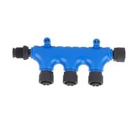 NMEA 2000 T Conector Multiport Terminator Terminator Cable de Agua de Agua 3 Puerto M12 5 Pin IP67 para recipientes Marinos Yates Lowrance Simrad Networks