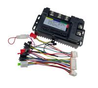 NMFLAB Controlador avanzado de motor de ondas sinusoidales de 1500 W a 2000 W con ángulos de fase automáticos y modo de 3 velocidades para bicicletas eléctricas, controlador de velocidad impermeable