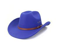 NMFLAB Sombrero de vaquero vintage, sombrero de vaquera, caballero, cosplay, fiesta, accesorios de Fedora ConcertTour, disfraz novedoso de ala ancha, festival de música