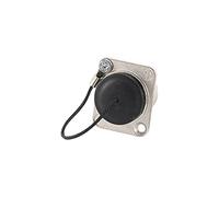 NMFLAB Tapón de protección NEUTRIK XLR de instalación rápida con correas de transporte para sistemas de sonido profesionales ABS XLR Plug Cap