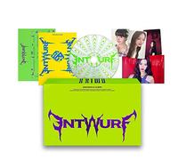 NMIXX - 2nd Single Album [ENTWURF] (Limited Ver.) Out Box + Pop-Up + Lyrics Card + Photo Book + CD-R + Post Card + Photo Card + Lenticular Card + 2 Pin Button Badges