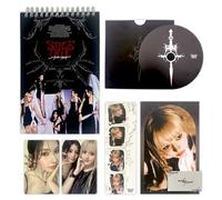 NMIXX - 3rd EP [Fe3O4: STICK OUT] (Standard Ver. - Pyromancy Ver.) Photo Book - CD-R + Photo Card + 2 Pin Badges
