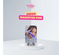 NMIXX - Limited Hologram Photocard (Fe3O4: BREAK Makestar POB) - Jiwoo (Holo PC)