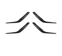 NMJLQW 1 Unidad Manijas Puerta Interior Coche Izquierda Derecha Manija Panel Barra Cubierta Embellecedora Tirar Parte Delantera Trasera Para E84 X1 2009-2016 Pieza de repuesto interior(Black 1 Set)