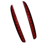 NMJLQW 12V 2 Piezas De Luz Parachoques Trasero Coche, Freno, Señal Giro, Reflector, Trasera Para Civic Para Hatchback TYPE-R 2016-2020(rojo)