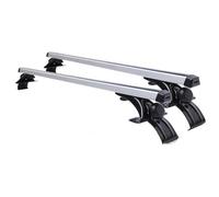 NMJLQW 2 Barras Techo para Coche Aleación Aluminio Laterales Travesaños Portaequipajes Portabicicletas para VW para Passat para Jetta MK6 Cofre de Techo