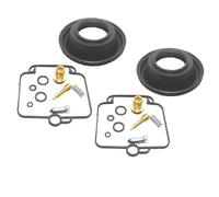 NMJLQW 2 Juegos De Kit De Reparación Y Reconstrucción De Diafragma De Carburador De Motocicleta para Suzuki GSXR 750 1990-1991 GSXR750W 1992 1993 1994 1995