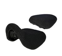 NMJLQW Almohadilla sillín Motocicleta Fundas De Asiento Motocicleta para Himalayan 450 2024, Cojín Protector Malla Nido Abeja
