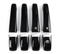 NMJLQW Cubierta Manija Exterior Puerta Negro Brillante Para Jeep Para Grand Para Cherokee 2011-2019 Accesorios De Estilo.