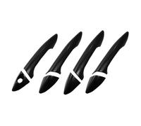NMJLQW Cubierta Manija Puerta Coche Fibra Carbono Pegatina Embellecedora Piezas Decorativas Protectoras Para Hyundai I30 2012-2016(Type B)