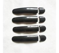 NMJLQW Cubiertas para Manijas De Puertas Exteriores Auto Pegatinas Decorativas Estilo Exterior para Skoda para Rapid NH1 NH3 2013-2022(Style 5)