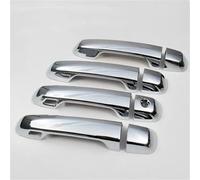 NMJLQW Decoración Exterior para Prado 150 para Land para Cruiser para Prado J150 2010-2019 LC150 LC200 Cubierta Cromada Manija Puerta Set Molduras Estilo Coche(2 Sensor)