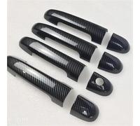 NMJLQW Embellecedor Manija Puerta Lateral Cromada Para Hyundai Para Elantra 2007 2008 2009 2010 Pegatinas Coche Piezas Diseño(1 keyhole)