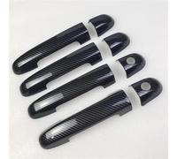 NMJLQW Embellecedor Manija Puerta Lateral Cromada Para Hyundai Para Elantra 2007 2008 2009 2010 Pegatinas Coche Piezas Diseño(2 keyhole)