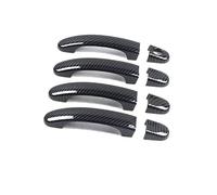 NMJLQW Embellecedores Cromados Manijas Puertas Para VW Para Touran 1T MK1 2003-2015 Resistentes A Rayones Juego De 4 Piezas(Metallic Silver)