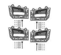 NMJLQW Juego De 4 Manijas Interiores para Puertas De Coche para Jeep para Grand Cherokee (2005-2011), Delanteras, Traseras, Izquierdas Y Derechas, 4 Puertas(Style 2)