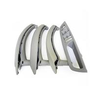 NMJLQW Juego De 7 Piezas Cubierta Cuero Interruptores Ventana Puerta Interior, Izquierda Y Derecha, Para BMW X5, X6, E70, E71 (2007-2014) Decoración interiores(RHD Set Titanium13)