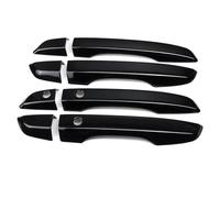 NMJLQW Juego De 8 Piezas Manijas Exteriores Puertas De 4 Puertas Para Civic 10.ª Generación 2016-2019 Con Piezas Entrada Sin Llave(Glossy Black)