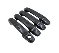 NMJLQW Kit Embellecedores Manijas Exteriores Puertas Para Vitz MK3 XP130 Para Yaris 2012-2019 Fibra Carbono Adhesivos Estilo(Type C)