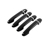 NMJLQW Kit Embellecedores Manijas Exteriores Puertas Para Vitz MK3 XP130 Para Yaris 2012-2019 Fibra Carbono Adhesivos Estilo(Type B)