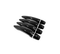 NMJLQW Para Nissan Para Altima 2019 2020 2021 2022 ABS Cromado Fibra Carbono Manija Puerta Cubiertas Embellecedoras Pegatinas(Type D)