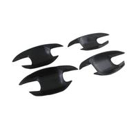 NMJLQW Para Prius ZVW30 2010 2012 2013 2014 2015 Cubierta Manija Puerta ABS Cromado Accesorios Pegatinas Estilo Coche 4 Piezas(Carbon fiber)