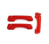 NMJLQW Pegatinas Decorativas Manija Puerta Trasera Exterior Coche ABS Para Jeep Para Wrangler JL 2018+(Style 4)