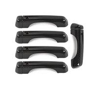 NMJLQW Pegatinas Decorativas Manija Puerta Trasera Exterior Coche ABS Para Jeep Para Wrangler JL 2018+(Style 6)