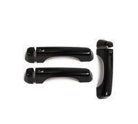 NMJLQW Pegatinas Decorativas Manija Puerta Trasera Exterior Coche ABS Para Jeep Para Wrangler JL 2018+(Style 1)