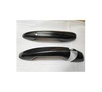 NMJLQW Pegatinas Fibra Carbono Manija Puerta Para Benz Clase C W205-AMG GT De 2 Puertas LHD/RHD Con O Sin Cerraduras Remotas(RHD no hole)