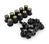 NMJLQW Sujetadores Clips Tornillos Tuercas Pernos Piezas Kit De 10 Tornillos Pernos Deflectores Parabrisas para Motocicleta M5*16 para CBR600RR CBR1000RR CBR1100XX CBR600 F3 F4 F4I(Type A)