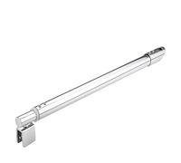 NMKSYX Barra de Soporte de Vidrio Telescopic Shower Glass Support Bar, Adjustable Shower Glass Wall Brace for 8mm to 12mm Glass, Wall-to-Glass Bathroom Glass Brackets(400-600mm/15.7-23.6in)