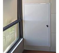 NMKSYX Trampilla Pladur Panel De Acceso De Aluminio Tipo Panal 30 40 50 60 Cm De Ancho, Insonorizado Y Resistente Al Calor, Puerta De Inspección con Cerradura para Plomería/Techo(40x110cm/16 x43)