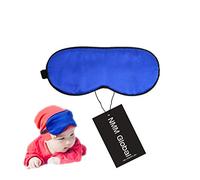 NMM Global - Máscara de dormir de seda de morera 100% natural, para hombres, mujeres y niños, máscara de ojos súper suave para dormir con tapones para los oídos