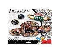 NMR Distribution 75029 Central Perk Double Face Puzzle 600P 86X30 Cm, White, One Size
