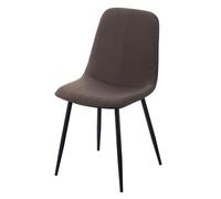 NMVAWIPT Juego De 2 Sillas Comedor Modernas Tapizadas con Asiento Acolchado Piel Sintética Y Patas Metal. Respaldo Cómodo. Fácil Montaje(Color 32,1pcs)