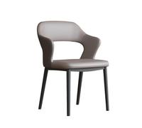 NMVAWIPT Juego De Sillas Comedor Modernas, Diseño Ergonómico, Estructura Metal, Tela Técnica Transpirable O Opciones Cuero Sintético(Color 32,1pcs)