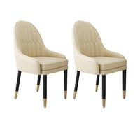 NMVAWIPT Sillas De Comedor Tapizadas con Patas Madera Maciza, Asiento Acolchado Suave Y Respaldo Cómodo(Color 32,2pcs)