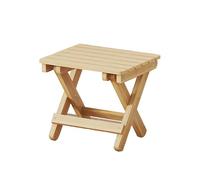 NMVAWIPT Taburete Plegable Pequeño De Madera Maciza, Portátil, Hecho A Mano, For Exteriores, For Cambiar Zapatos, Estilo Chino Ma Zha, Ideal For Sala Estar, Granja Y Ocio(Style 1,S)