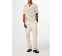 NN.07 Ryan Embroidery 6636 Ecru Talla: L | Camisas Casuales Outlet | Hombre | Marrón