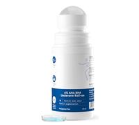 NN 4% Aha Bha - Rodillo para axilas, sin fragancia, 1% ácido mandélico, 2% ácido láctico y alfa arbutina, desvanece la pigmentación, sin alcohol ni aluminio, apto para pieles sensibles, 50 ml