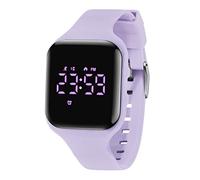 NN Ben Nevis Reloj Digital para niños y niñas, Reloj Deportivo con rastreador de Fitness, Despertador, cronómetro, sin aplicación e Impermeable, Reloj para niños de 5 a 12 años, 04-Morado-E, Moderno