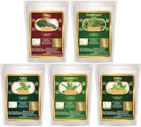 NN Natural Giloy, hoja de neem, amla, aloevera y polvo de hoja de tulsi, 500 g (100 g cada uno)