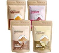 NN Sandalwood + Rose Petals + Orange Peel + Multani Mitti Powder for Face, Hair & Skin, 400g Value Pack, Pack of 4 (100g x 4)