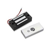 NN99 Cerradura magnética electrónica 60KG / 132lbs Sistema de control de acceso Cerraduras de puerta electromagnéticas de una sola puerta 12VDC