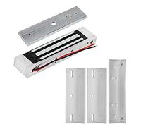 NN99 DC12V 180KG / 350lbs Cerraduras Magnéticas Electrónicas Cerraduras Electromagnéticas Control de Acceso Sistema de Cerradura de Puerta Impermeable + 180KG ZL Bracket