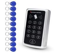 NN99 Kit de Sistema de Control de Acceso Independiente Teclado RFID Contraseña Teclado 125 KHz Lector de Tarjetas EM + 10pcs Etiquetas Clave