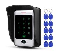 NN99 Proximidad Teclado RFID 125 KHz Control de acceso Teclado Cubierta impermeable para cerraduras de puertas Sistema de seguridad residencial 8000 usuarios Wiegand 26/34