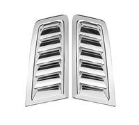 NNBINK Automóvil Rejillas Ventilación Capó Rejilla De Ventilación Delantera para Capó Coche 1 Par Compatible con Mazda 3 para Axela 6 para Atenza 2 3 5 6 CX-3 CX5 CX-4 CX-5(Chrome)